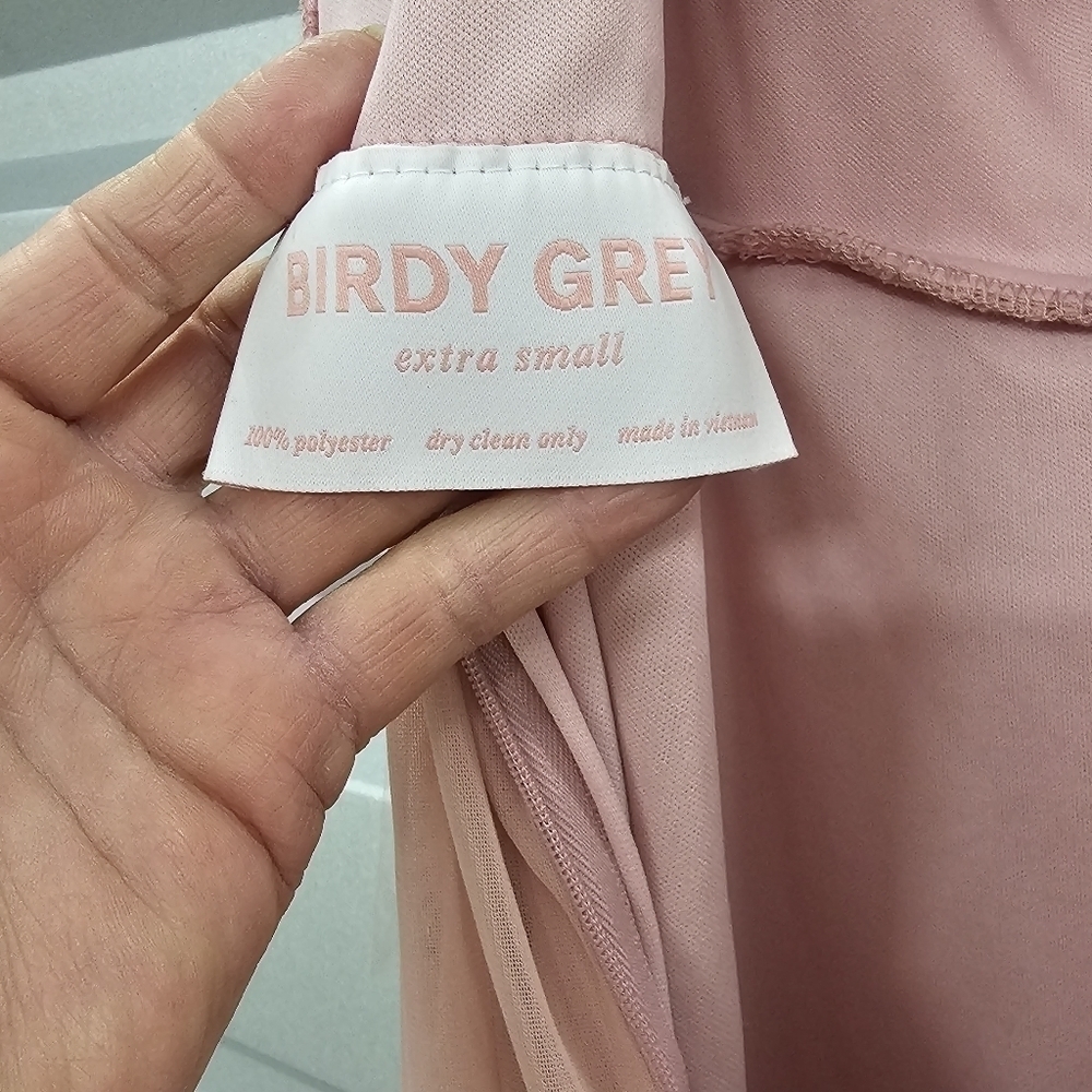 Nwt Birdie Grey Kiko Bridesmaid Maxi Dress in Dusty Rose - Picture 12 of 13